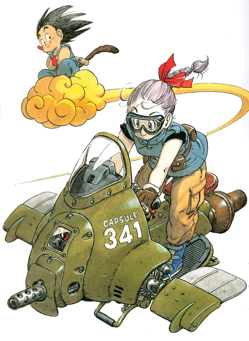 Illustration for article titled The Colorful Art of Dragon Ball